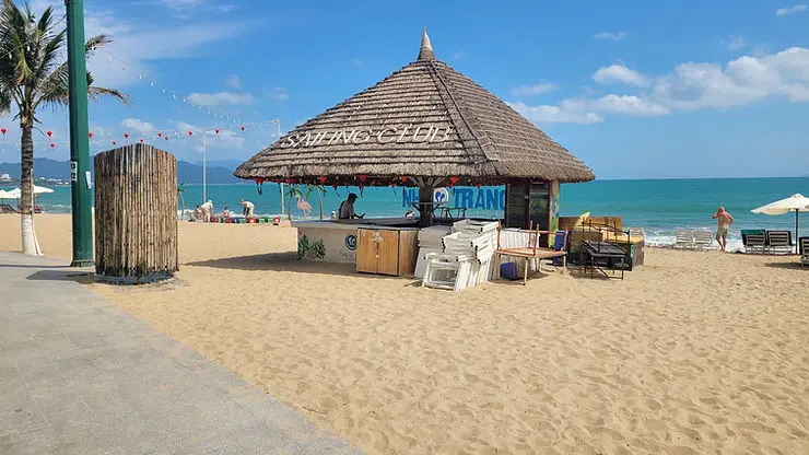 나트랑 빈펄 비치프론트 호텔 앞 해변