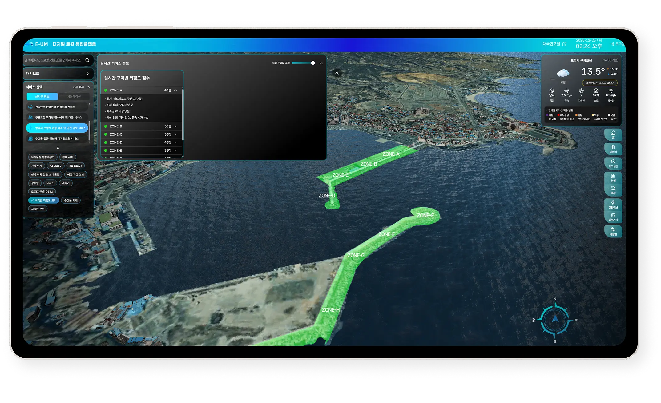 위험 예측과 조기 탐지